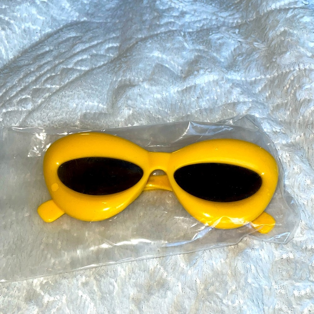Yellow sunglasses